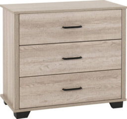 Seconique Oliver 2 Door Wardrobe Bedroom Set 4 Items Light Oak Effect - thumbnail 5