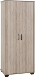 Seconique Oliver 2 Door Wardrobe Bedroom Set 4 Items Light Oak Effect - thumbnail 2