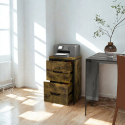FURNOLD Industrial 2 Drawer Portable Rolling Filing Cabinet - thumbnail 3