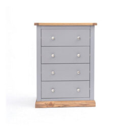 Cabinet Bits Biccari 4 Drawer Chest Of Drawers Chrome Knob - thumbnail 1