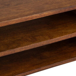 Lexus Mango Wood 2 Drawer & Middle Shelves Large Plasma Tv Media Unit - thumbnail 7