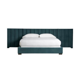 Stratus Interiors Raphael Luxury Extra Wide Headboard Bed Frame -  Brown - No Storage - Contemporary Upholstered Bedroom Furniture - Single - thumbnail 8