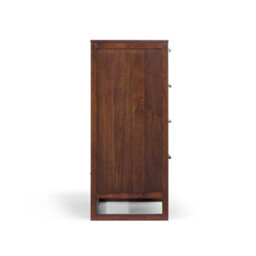 Teamson Home Hatteras Chest Of Drawers 4 Drawer Bedroom Dresser, Walnut - thumbnail 7