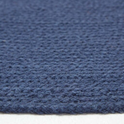 Homescapes Navy Handmade Woven Braided Oval Rug, 50 X 80 Cm - thumbnail 4