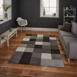 Think Rug Brooklyn 646 Grey Rug-60Cm X 230Cm - thumbnail 3