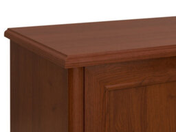 Arte Kent Chestnut 154Cm Sideboard - Spacious 3-Door Cabinet With Drawer - thumbnail 4