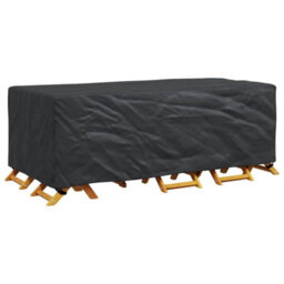 Walplus Outdoor Furniture Cover Black 229 X 113 X 73 Cm 210D - thumbnail 3