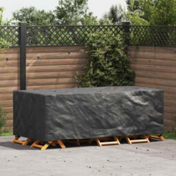Walplus Outdoor Furniture Cover Black 229 X 113 X 73 Cm 210D