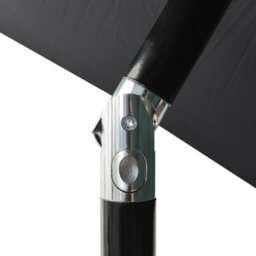 Walplus 3-Tier Garden Parasol With Aluminium Pole Anthracite 2 M - thumbnail 6