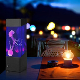 Led Jellyfish Lamp, 7 Colour Changing Aquarium Night Light Mood Decor - thumbnail 6