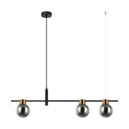 Luminosa Lighting Luminosa Bletter Modern 3 Light Bar Pendant Ceiling Light, G9 - thumbnail 2