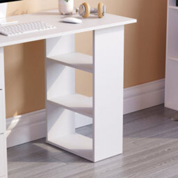 Lassic Vida Designs Mason White Computer Desk With Shelves And 3 Drawers - thumbnail 7