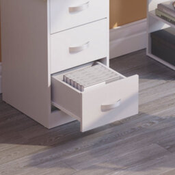 Lassic Vida Designs Mason White Computer Desk With Shelves And 3 Drawers - thumbnail 6
