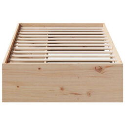 Berkfield Day Bed Without Mattress 75X190 Cm Solid Wood Pine - thumbnail 5