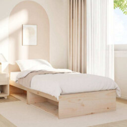 Berkfield Day Bed Without Mattress 75X190 Cm Solid Wood Pine - thumbnail 4