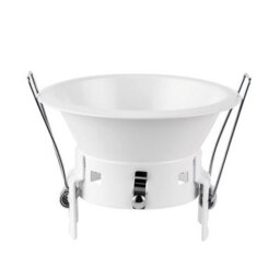 Luminosa Lighting Luminosa Speculo Led Fire Rated 1 Light Bathroom Recessed Downlight Matt White, Glass Ip65 - thumbnail 2