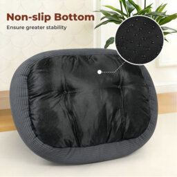 Skylos Dog Bed Luxury Soft Washable Puppy Cat Cushion Mattress Corduroy - thumbnail 7