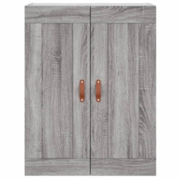 Berkfield Highboard Grey Sonoma 69.5X34X180 Cm Engineered Wood - thumbnail 6