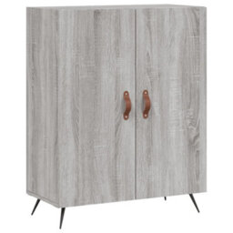 Berkfield Highboard Grey Sonoma 69.5X34X180 Cm Engineered Wood - thumbnail 7