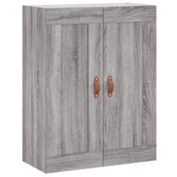 Berkfield Highboard Grey Sonoma 69.5X34X180 Cm Engineered Wood - thumbnail 5