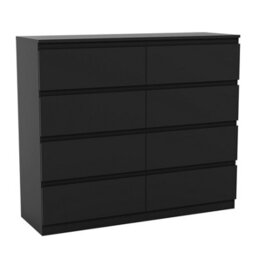 Lassic Vida Designs Denver Black 8 Drawer Chest (H)955mm (W)1200mm (D)400mm - thumbnail 8