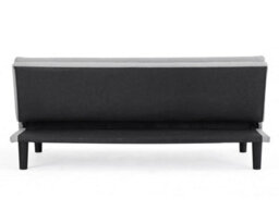 Home Detail Pearse 3 Seater Light Grey Woven Fabric Double Stitch Sofa Bed - thumbnail 7