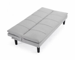 Home Detail Pearse 3 Seater Light Grey Woven Fabric Double Stitch Sofa Bed - thumbnail 5