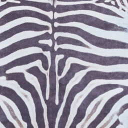 Faux Zebra Print Black White Abstract Animal Modern Cowhide Rug For Living Rug For Living Room And Bedroom-155Cm X 195Cm - thumbnail 3