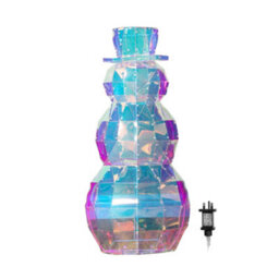 Samuel Alexander 91Cm Dreamlights Iridescent Christmas Snowman With 400 White Leds - thumbnail 8