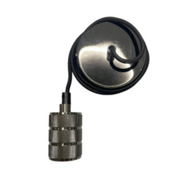 CGC Lighting Cgc Sydney Black Knurled Two Band 1.5M Adjustable E27 Ceiling Pendant And Matching Ceiling Rose - thumbnail 5