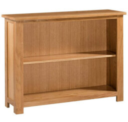 Hallowood Furniture Waverly Oak Wide Bookcase - thumbnail 8