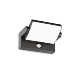 Ideal Lux Swipe Led Outdoor Motion Sensor Wall Lamp Anthracite, 3000K, Ip54 - thumbnail 1