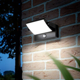 Ideal Lux Swipe Led Outdoor Motion Sensor Wall Lamp Anthracite, 3000K, Ip54 - thumbnail 2