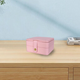 Xample Jewellery Box Organizer, Travel Jewelry Case, Velvet Portable Travel Jewelry Organizer Box For Earrings Bracelets Rings Necklace - thumbnail 5