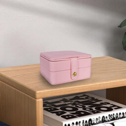 Xample Jewellery Box Organizer, Travel Jewelry Case, Velvet Portable Travel Jewelry Organizer Box For Earrings Bracelets Rings Necklace - thumbnail 4
