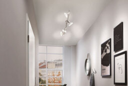 Paulmann 66746 Carolina Spotlight Spot Without Lamp Ceiling Lamp Max. 4X10 Watts Nickel Matt Metal Gu10 - thumbnail 5