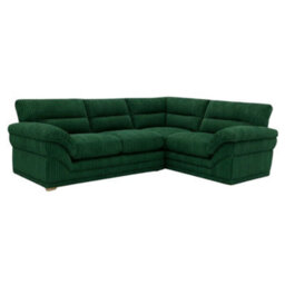 Sofaselectionuk Ltd Amalfi Claude Left Hand 2 Piece Corner Sofa In Green