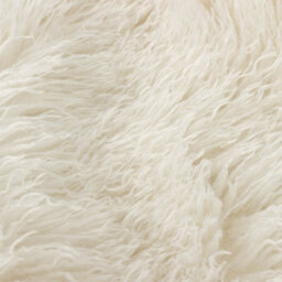 furn. Furn Rowan Faux Fur Feather Filled Cushion, Ecru, 50 X 50Cm - thumbnail 4