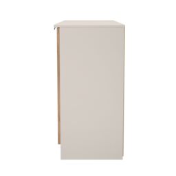Varese Ready Assembled Matt Kashmir 3 Drawer Sideboard (H)785mm (W)1254mm (D)400mm - thumbnail 6