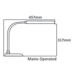 Single Tube Led Lamp Table Lamp - Brightness Adjustment - Sewing Online So1250 - thumbnail 3