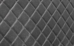 "Ashfield Premium - Grey Diamond Quilted Velvet Bed - Double 4Ft 6"" (135Cm)" - thumbnail 4