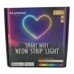 Xample Luminus Smart Wifi Neon Strip Light 5M Rgbic Led Alexa Google Home Music Sync Flexible Neon Wall Light Indoor - thumbnail 1