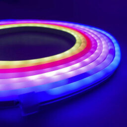 Xample Luminus Smart Wifi Neon Strip Light 5M Rgbic Led Alexa Google Home Music Sync Flexible Neon Wall Light Indoor - thumbnail 3