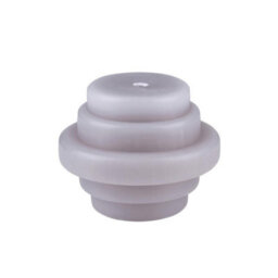 EDCO Arti Casa Round Candle Set Of 3 Unscented Wax Decor (Purple Cream) - thumbnail 2