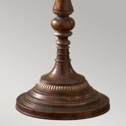 Luminosa Lighting Elstead Gibson 4 Light Floor Lamp Antique Brown, E27 - thumbnail 4