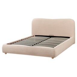 Beliani Ottoman Bed Boucle Blagnac 160 X 200 Cm (Eu King Size) Beige - thumbnail 6