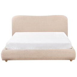 Beliani Ottoman Bed Boucle Blagnac 160 X 200 Cm (Eu King Size) Beige - thumbnail 8
