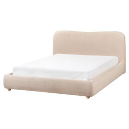 Beliani Ottoman Bed Boucle Blagnac 160 X 200 Cm (Eu King Size) Beige - thumbnail 7