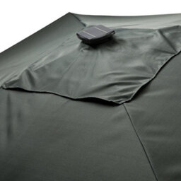 Thehotsale 3M Square Cantilever Parasol With Solar Light And Parasol Base - thumbnail 6