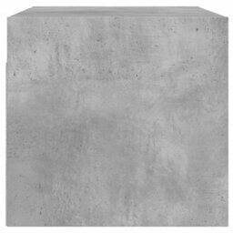 Walplus Wall Cabinets With Glass Doors 2 Pcs Concrete Grey 68.5X37X35 Cm - thumbnail 8
